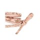 Paris Texas Ankle Wrap Python Embossed Leather Sandals